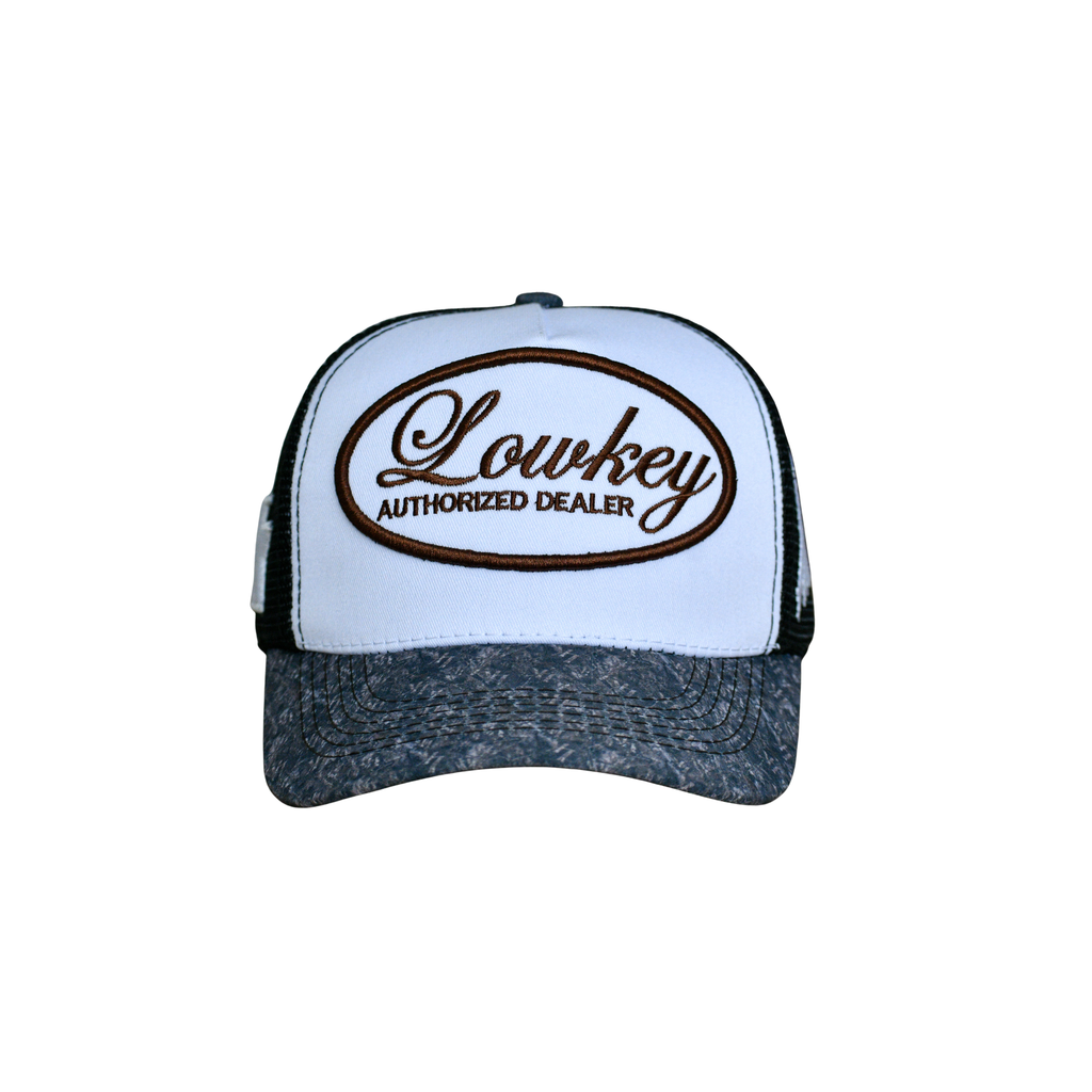 LOWKEY AUTHORIZED DEALERS CAMO CAP