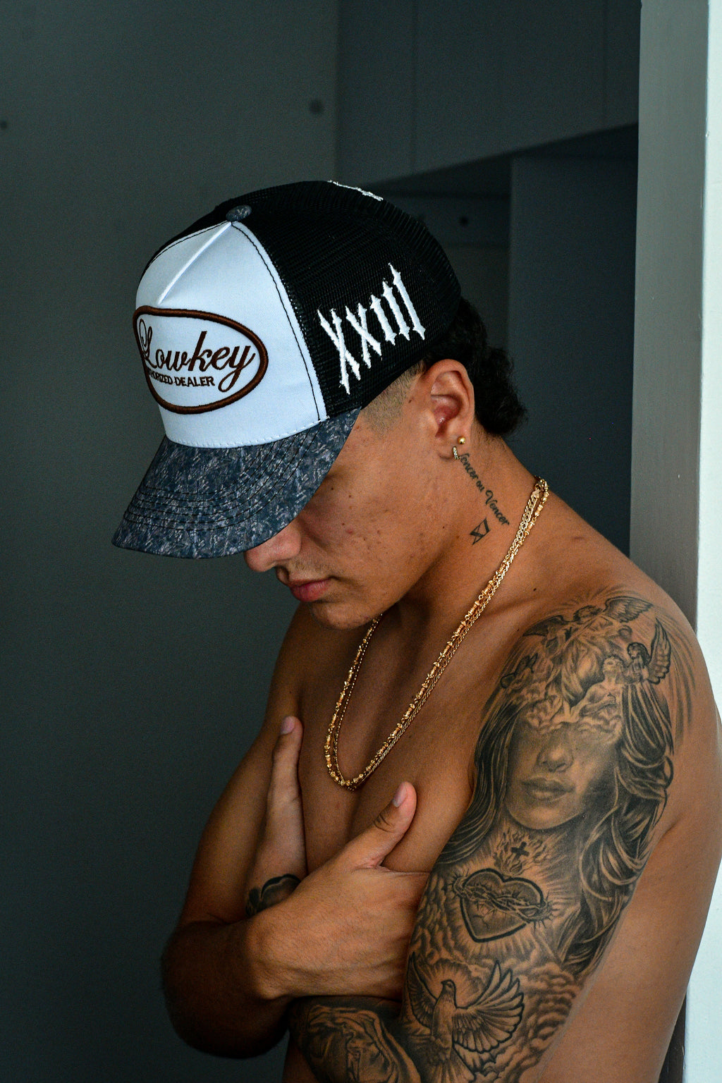 LOWKEY AUTHORIZED DEALERS CAMO CAP