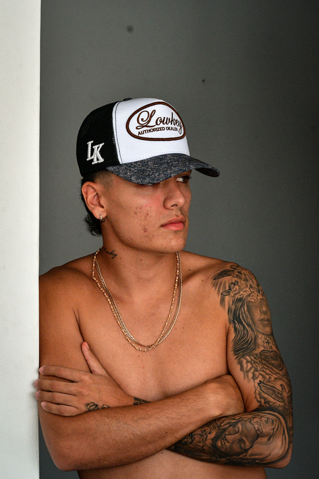 LOWKEY AUTHORIZED DEALERS CAMO CAP