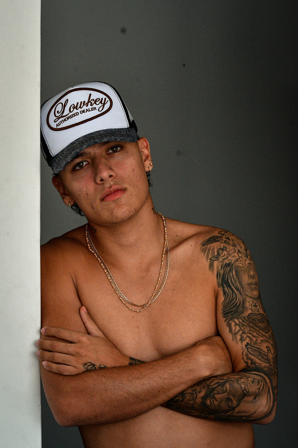 LOWKEY AUTHORIZED DEALERS CAMO CAP