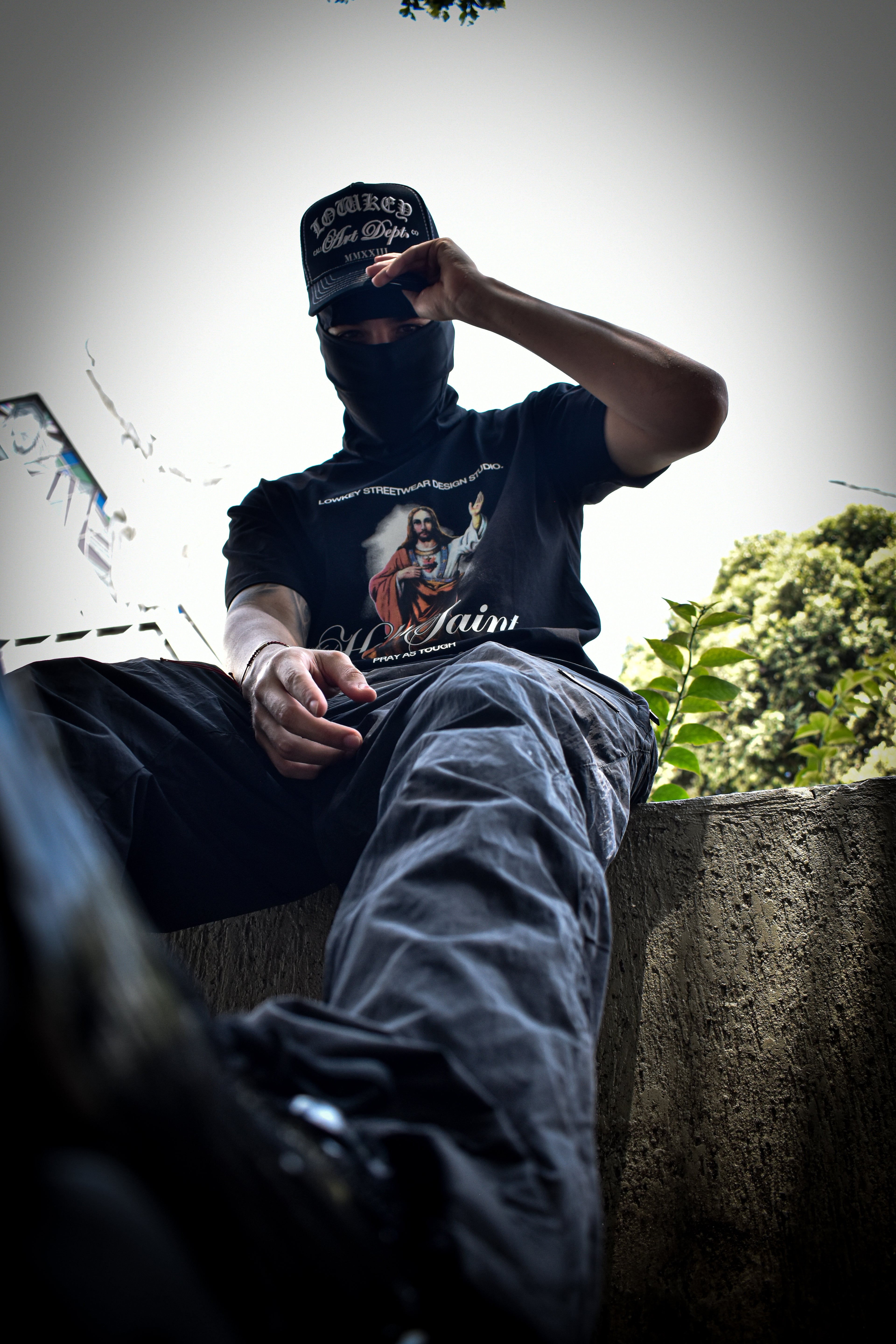 VOICE OF THE THRONE T-SHIRT BLACK